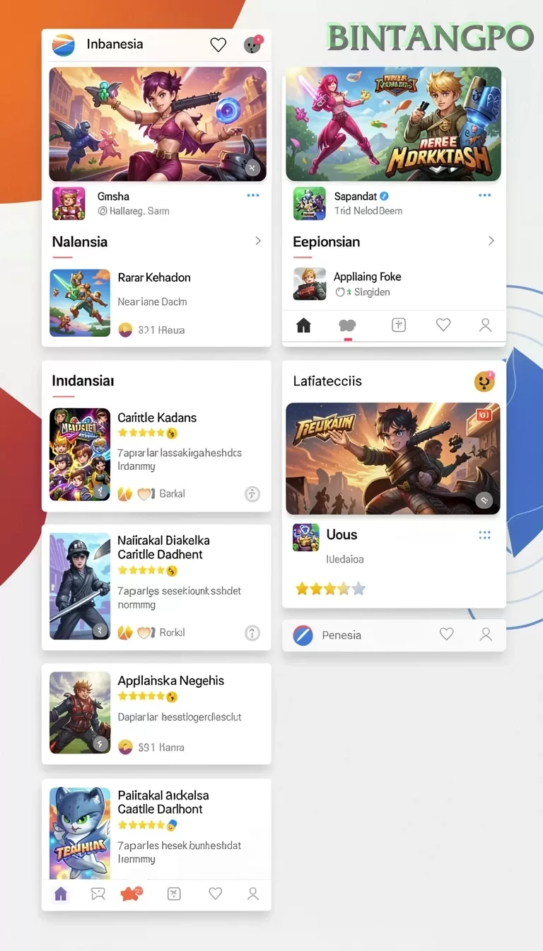 Cuplikan layar LOGAM777 — menu navigasi