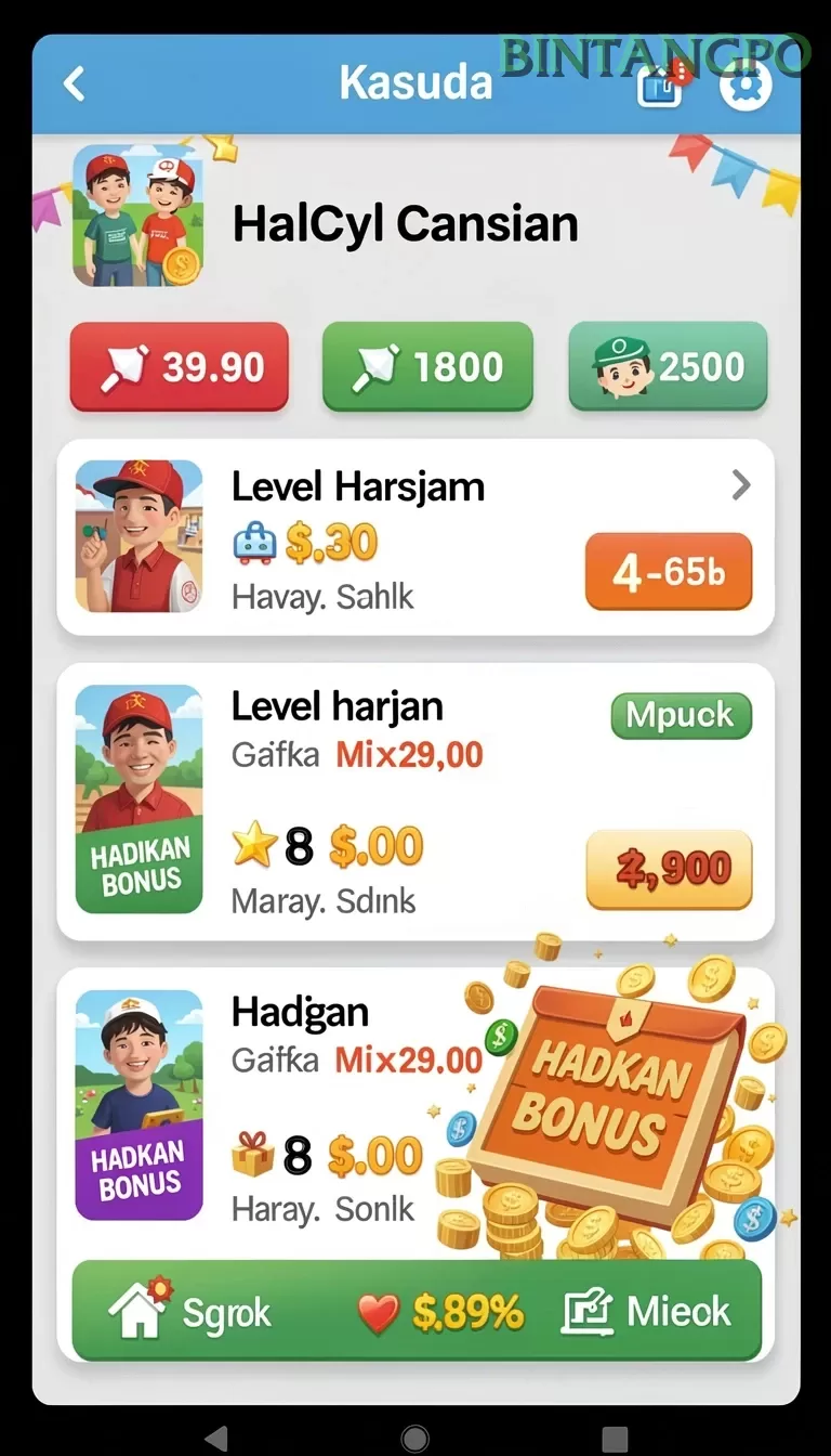 Cuplikan layar NUSAGG — aktivitas